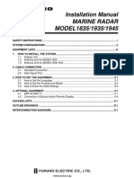 Installation Manual Marine Radar MODEL1835/1935/1945