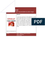 ADF Code Corner: 59. How-To Filter ADF Bound Tables by Date Range