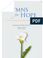 Hymns For Hope Program 2012 Final Version