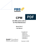 CPM - Sap