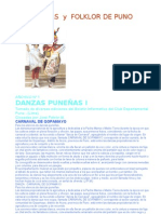 Danzas y Folklor de Puno