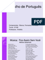 Aprendendo Orações Coordenadas Com Música - EXEMPLO