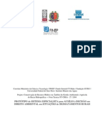 Protótipo de Sistema Especialista em Direito Ambiental para Auxílio À Decisão em Situações de Desmatamento RuralNT-CRHA 27-2004