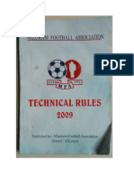 MFA Technical Rules 2009 (Fifth Edition)