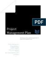 This Document Contains "Project Management Plan" of Project School Management System