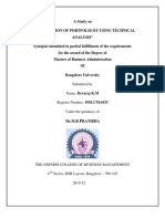 Construction of Portfolio by Using Technical Analysis