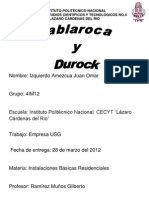 Usg Tablaroca y Durock