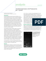 Denaturing Gradient Gel Electrophoresis of β-Thalassemia