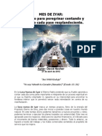 David Nesher: MES DE IYAR - Un Camino para Peregrinar Contando y Valorando Cada Paso Resplandeciente.