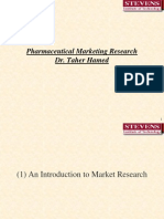 Marketing Lecture 3 Updated Pharmaceutical Market Research