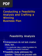 Feasibility Analysis and Business Plan Intro