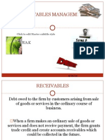 Receivables MGT