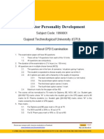 Sample Ques Set 1-CPD-GTU