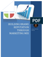 Building Brand Reputation Through Marketing Mix - A Case Study On AARONG