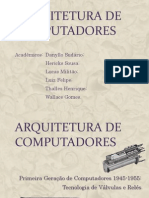 1 e 2 Geração de Computadores