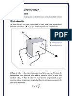 Practica CONDUCTIVIDAD TERMICA