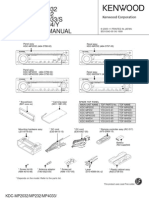 Kenwood - kdc-mp2032, Mp232, Mp4033, w4534