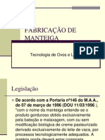 Fabricação de Manteiga