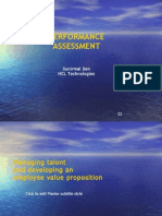 Performance Assessment: Sunirmal Sen HCL Technologies