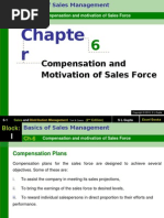 Chapter 6 Compensation and Motivation of Sales Force-Sales and Distribution Management