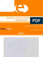 Elementos, Formas y Situaciones de La Argumentación