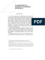 MIGLIOLI, Jorge. O Marxismo e o Sistema Econômico Soviético.