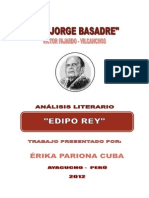 Analisis Literario de La Obra Edipo Rey