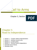 A Call To Arms: Chapter 5, Section 3