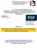 El Estado y Los Pueblos Indígenas en Venezuela Antes de La Constitución Del 1.999