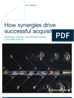 How Synergies Drive Successful Acquisitions