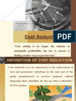 Cost Reduction Present