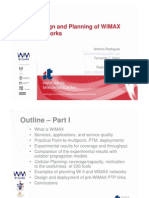 Design and Planning of WiMAX Networks