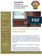 Newsletter: Ace Celebrates Its First Anniversary