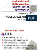 Friedrich Wilhelm Nietzsche: Noel A. Balares