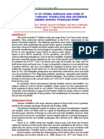 Bacteriology of Tonsil Surface and Core in Children With Chronic Tonsillitis and Incidence of Bacteraemia During Tonsillectomy