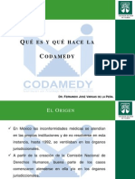 Que Es y Que Hace La CODAMEDY