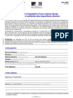 Bouclier Fiscal Formulaire 2041 DRBF - Droit À Restitution 2012