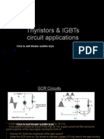 Thyristors & IGBT Circuit Applications