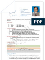 Sajid Ali CV