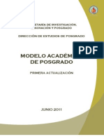 Modelo Academico Posgrado