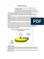 Power Overview: From 25.7 Per Cent