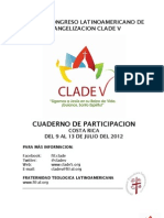 Cuaderno de Participacion CLADE V