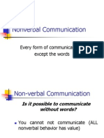 Nonverbal Communication - MBA I