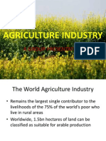 Agriculture Industry: A Group Presentation