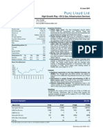 Punj Lloyd LTD: Rs237 High Growth Play-Oil & Gas, Infrastructure Services