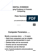 Digital Evidence: Emerging Problems in Forensic Computing