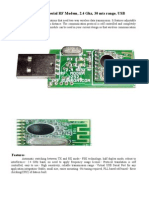 Wireless Serial RF Modem