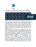 La Mezcla - Ecualizadores y Procesadores de Dinámica