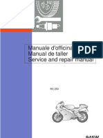 Aprilia RS250 Repair Manual 1998