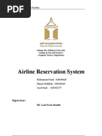 Airline System Reservation-Modification 22